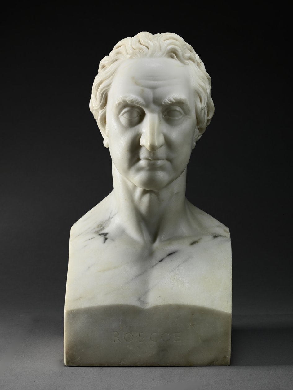 William Roscoe (1753-1831) 1819 (márvány) alkotó: John Gibson