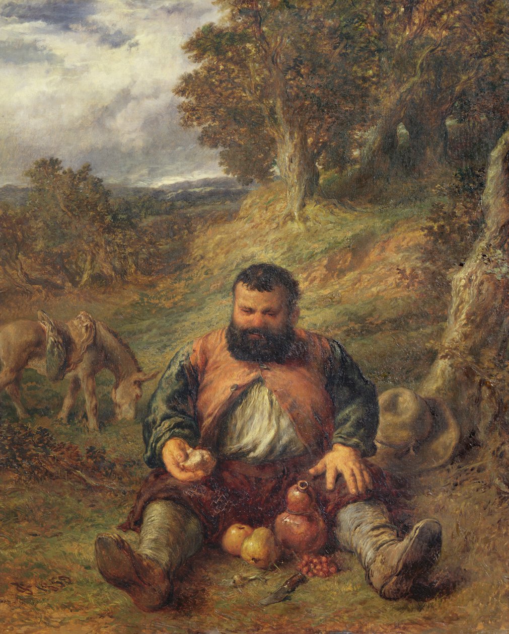 Sancho Panza, 1859 alkotó: John Gilbert