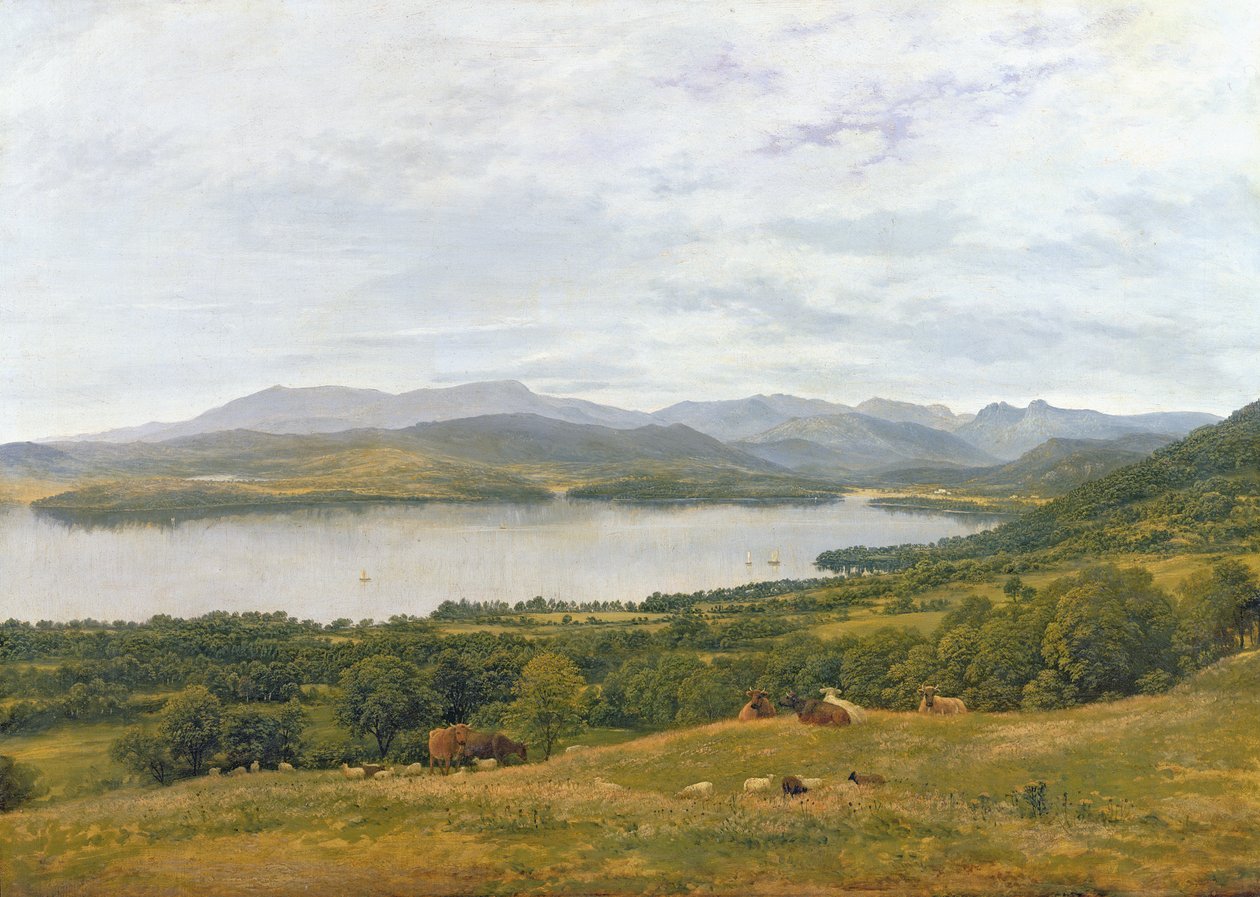 A Windermere vezetője alkotó: John Glover