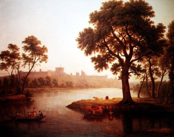 Windsori kastély alkotó: John Glover