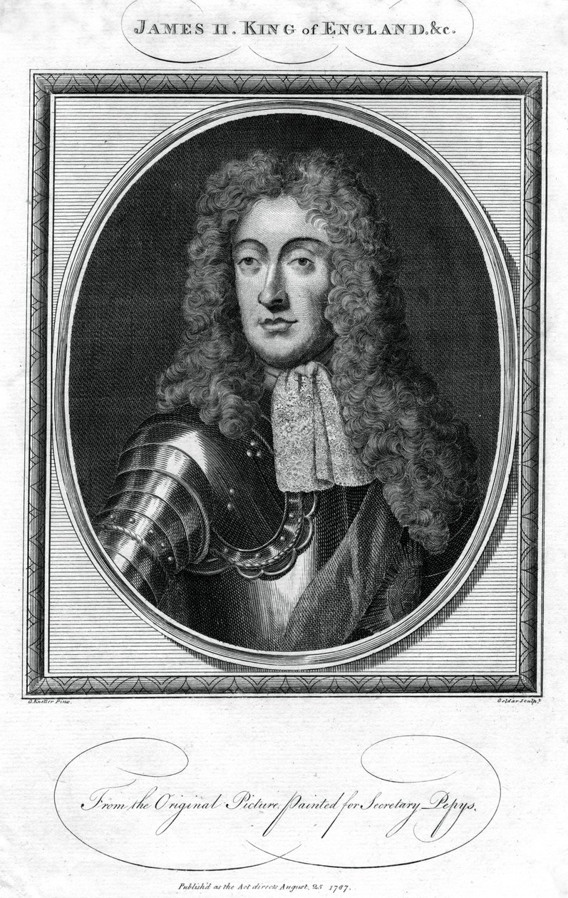 Jakab angol király, 1787. alkotó: John Goldar