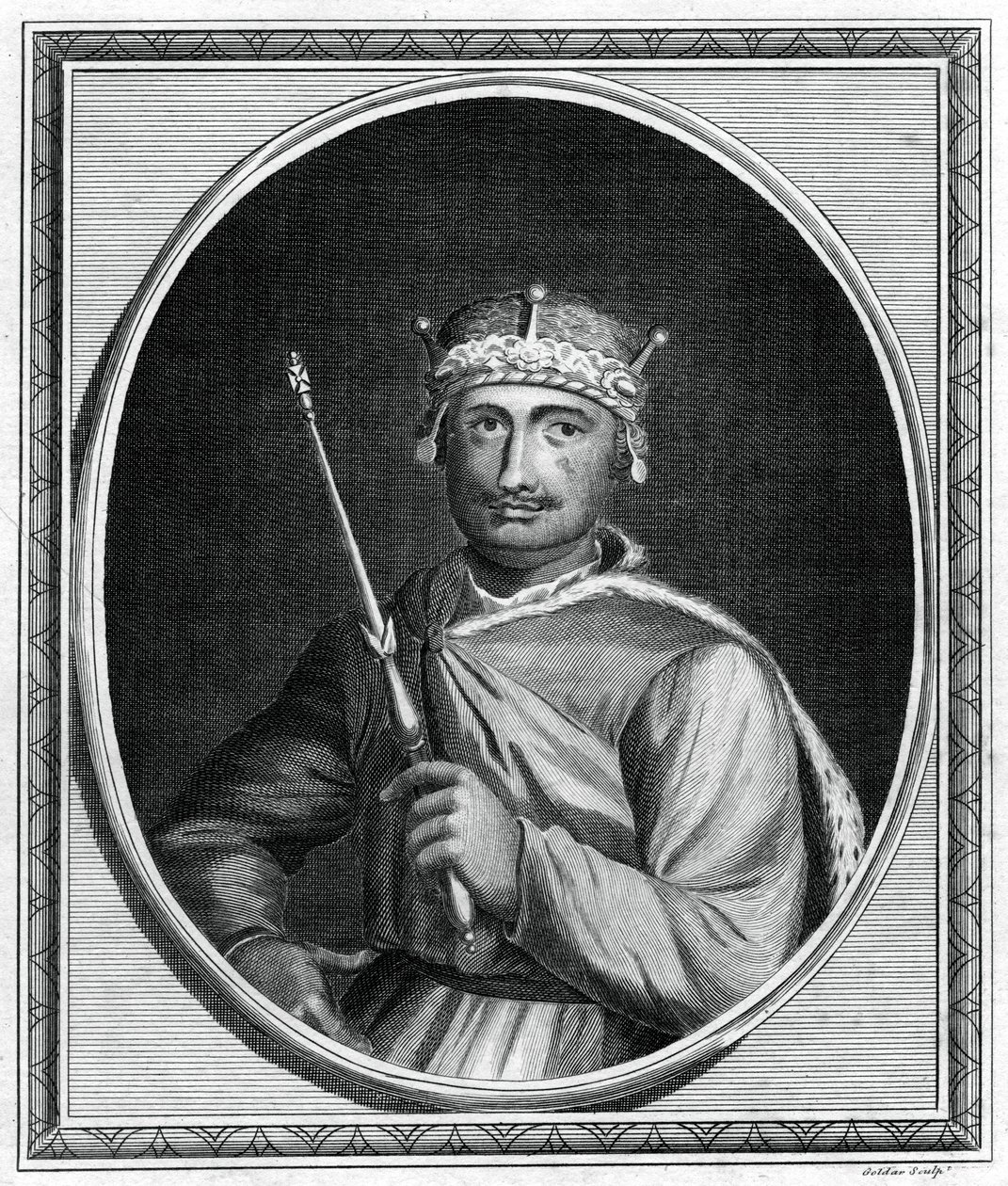 II. Vilmos angol király, 1786. alkotó: John Goldar