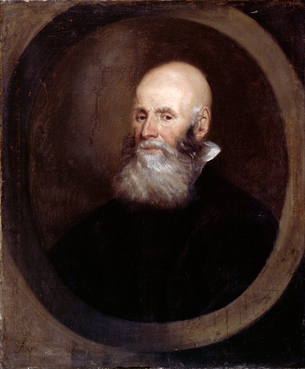 Szakállas férfi feje alkotó: John Greenhill