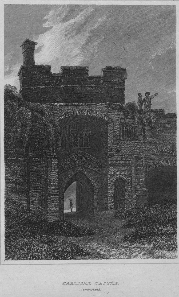 Carlisle kastély, Cumberland, 1814 alkotó: John Greig