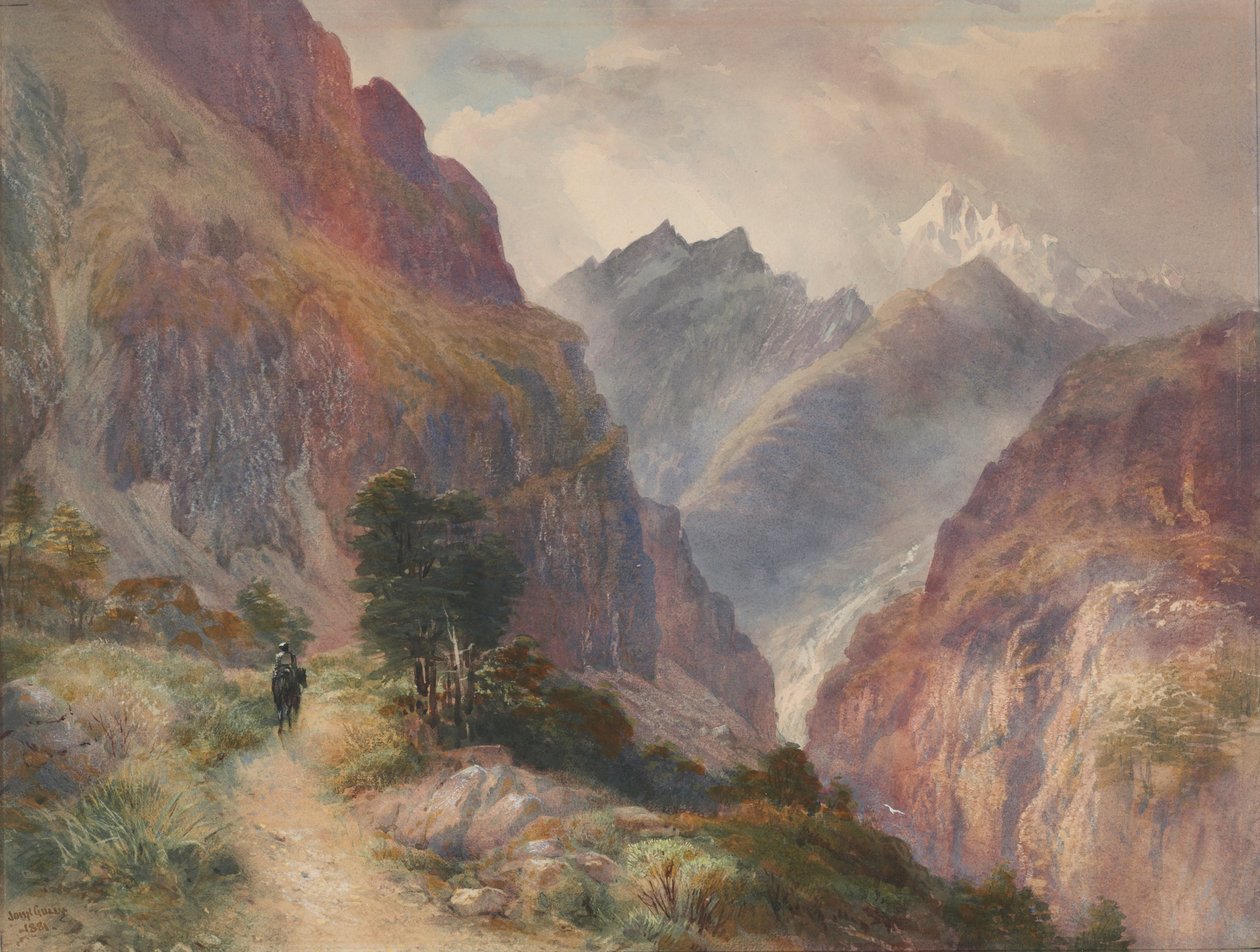 A Déli-Alpokban alkotó: John Gully