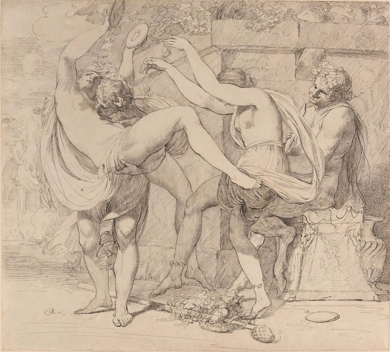 bachchanal alkotó: John Hamilton Mortimer