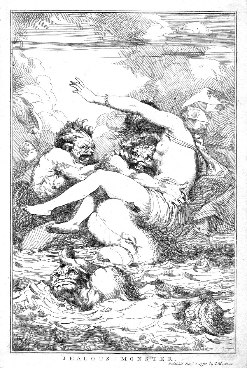 Féltékeny szörny, 1778 alkotó: John Hamilton Mortimer
