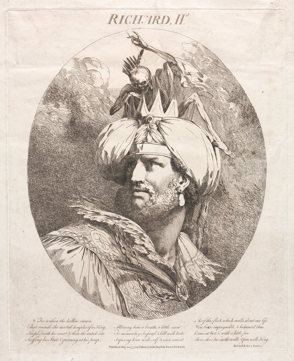 Richard II alkotó: John Hamilton Mortimer