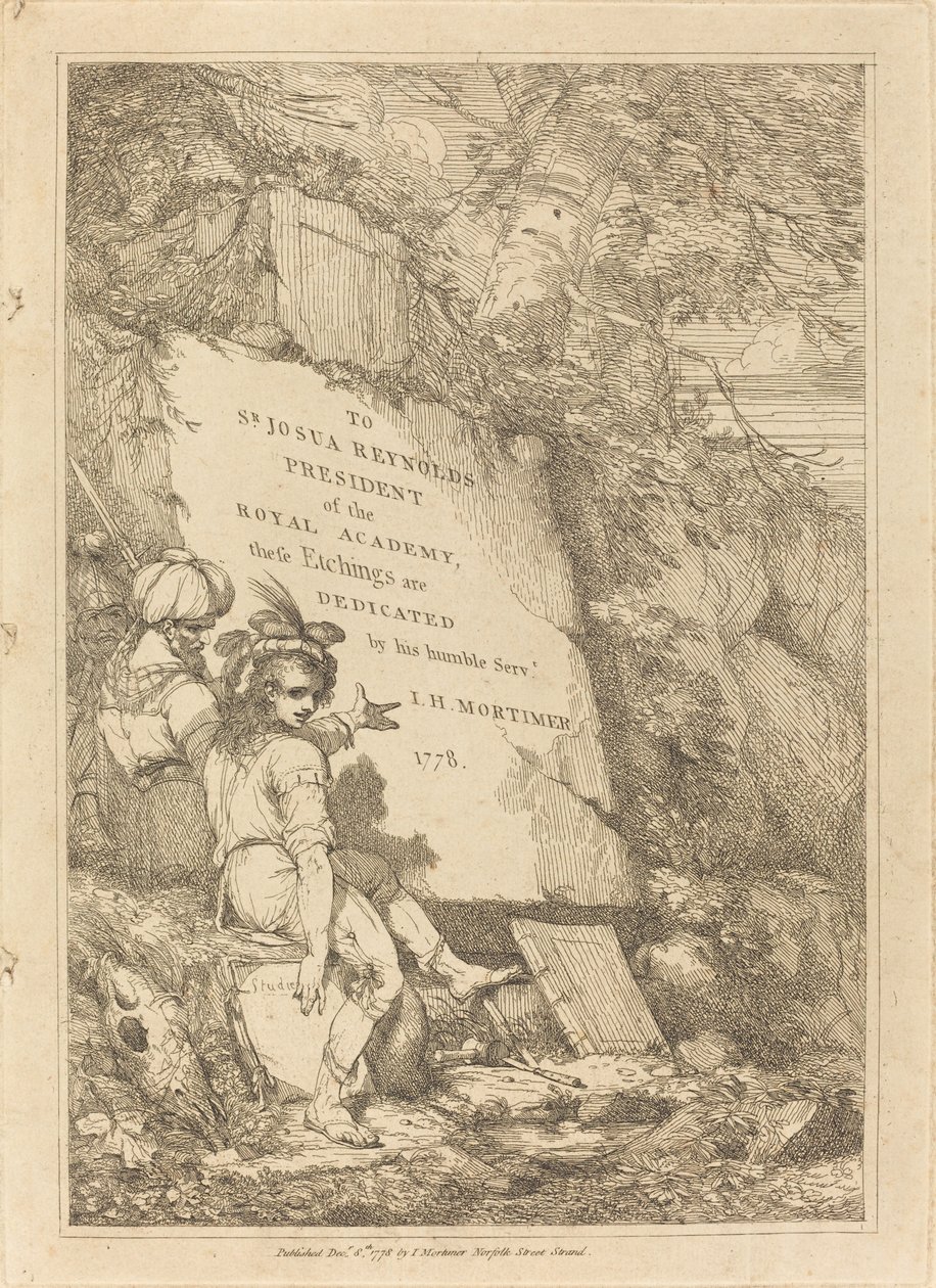 Címlap alkotó: John Hamilton Mortimer