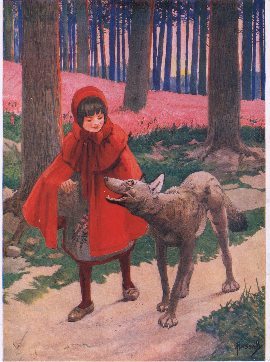 Piroska (litho) alkotó: John Hassall