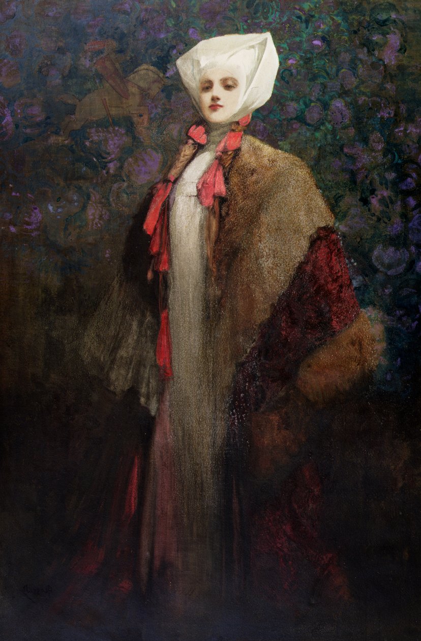 A hölgy (olaj, vászon) alkotó: John Hassall