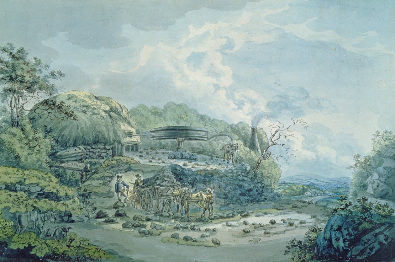 Coal Works, Glamorgan alkotó: John Hassell