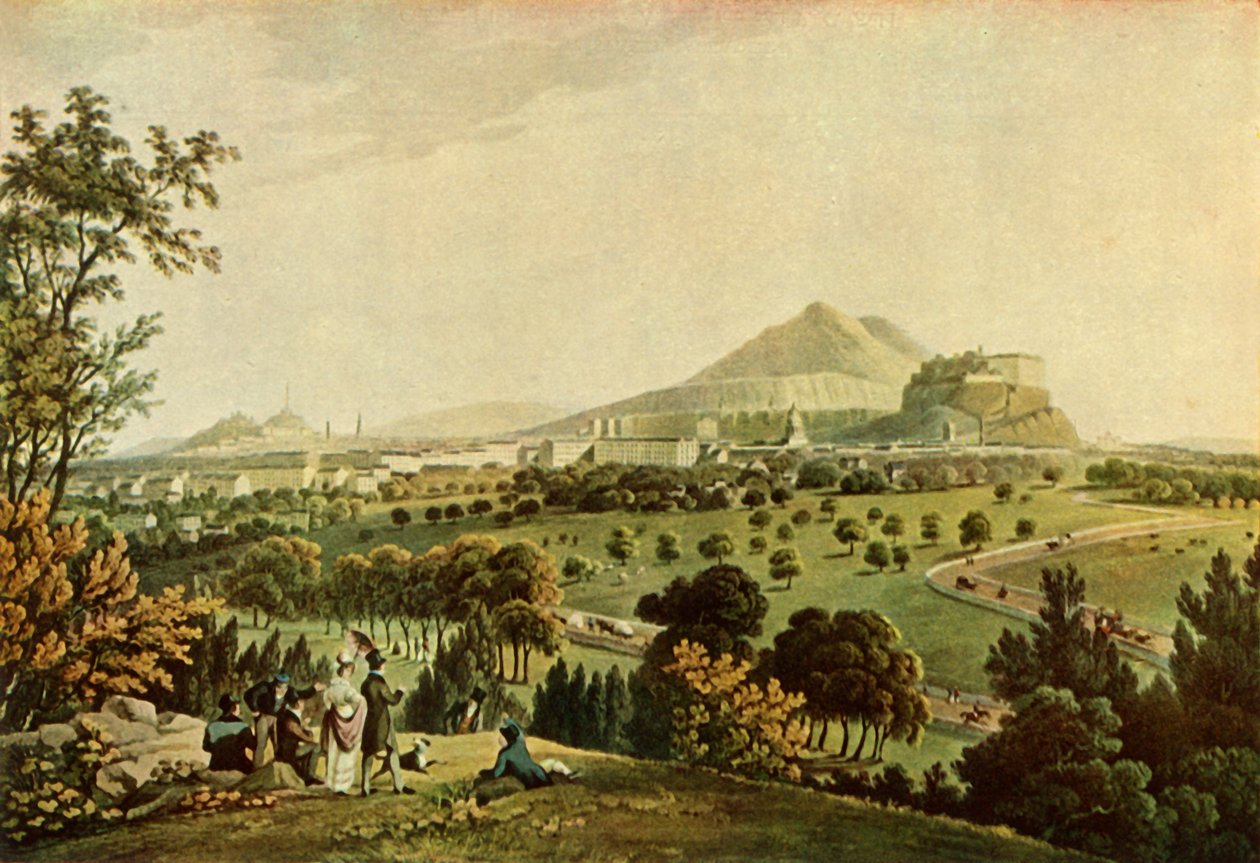 "Edinburgh városa", 1824, 1946. alkotó: John Heaviside Clark
