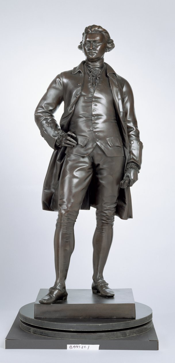 Edmund Burke (1729-97) 1865 (bronz) alkotó: John Henry Foley
