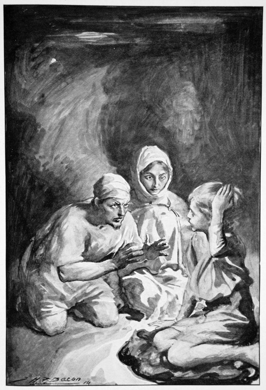 „Havelock meglepetten felült”, 1910. alkotó: John Henry Frederick Bacon