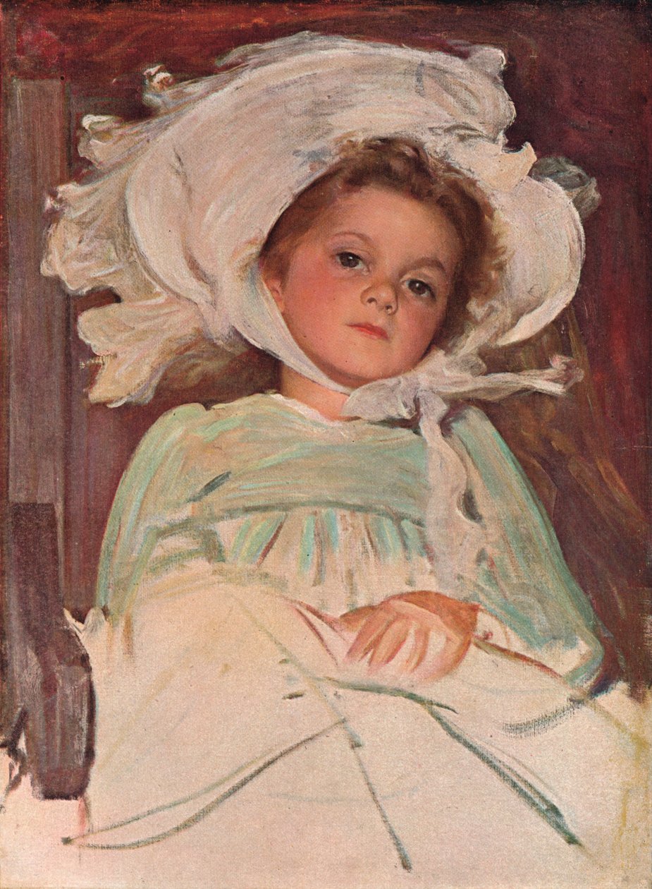 Portrétanulmány, c1906 alkotó: John Henry Frederick Bacon
