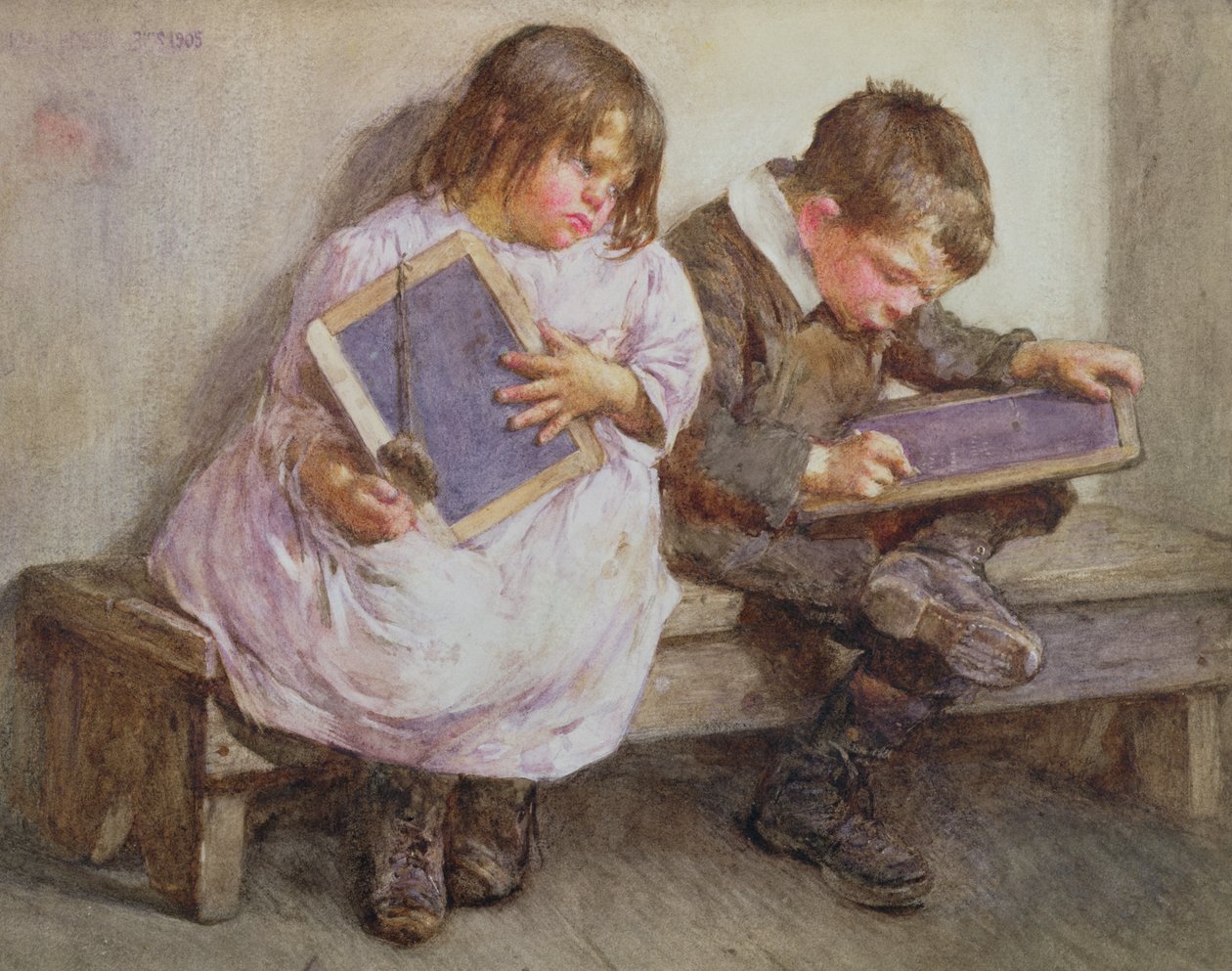 "Betartva", 1905 alkotó: John Henry Henshall