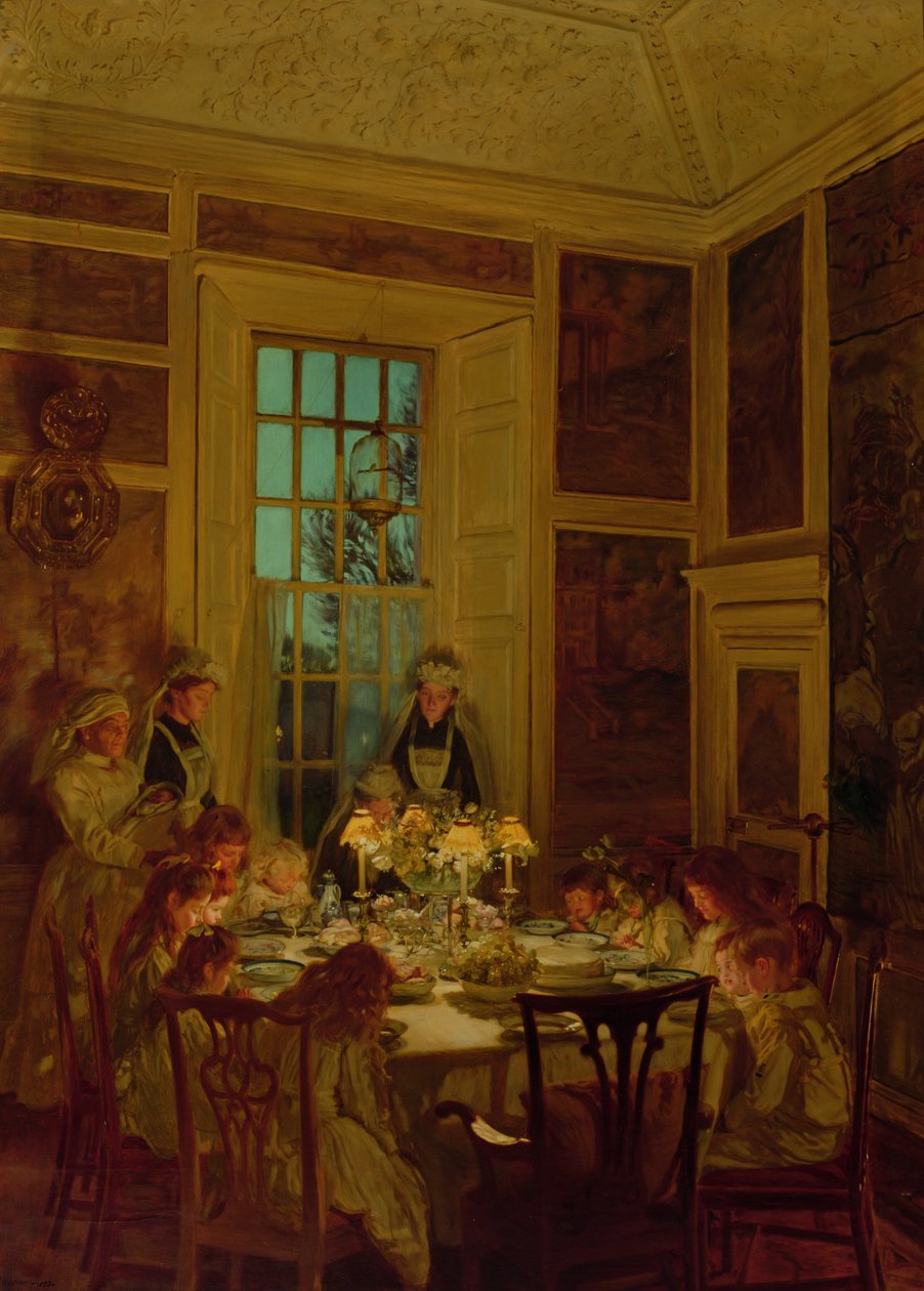 Nagymama születésnapja, 1893 alkotó: John Henry Lorimer