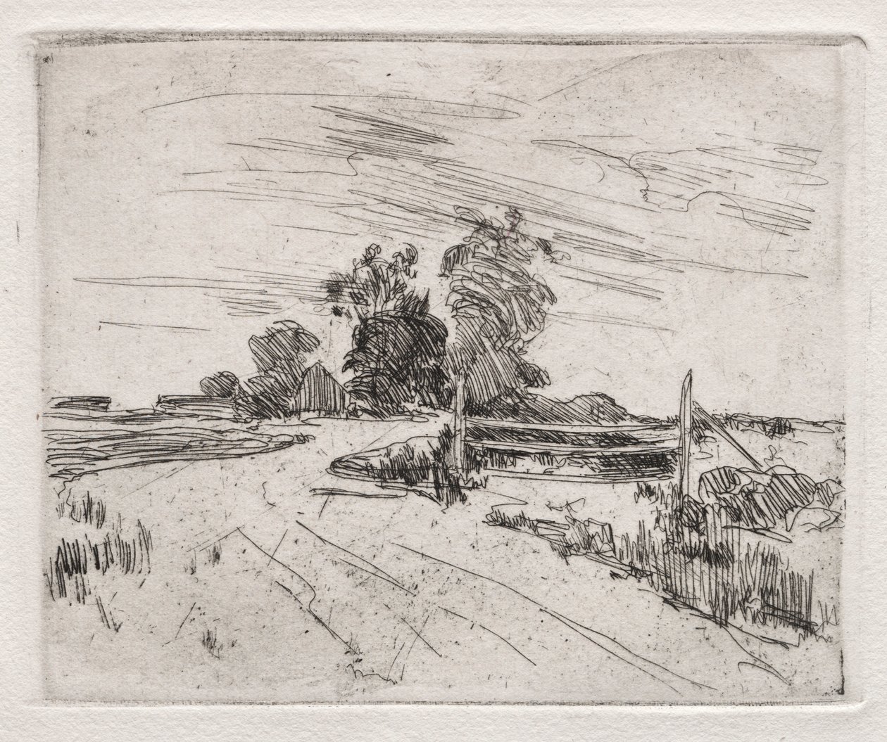 Branchville, Connecticut. alkotó: John Henry Twachtman