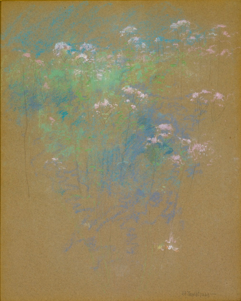 Virágok alkotó: John Henry Twachtman