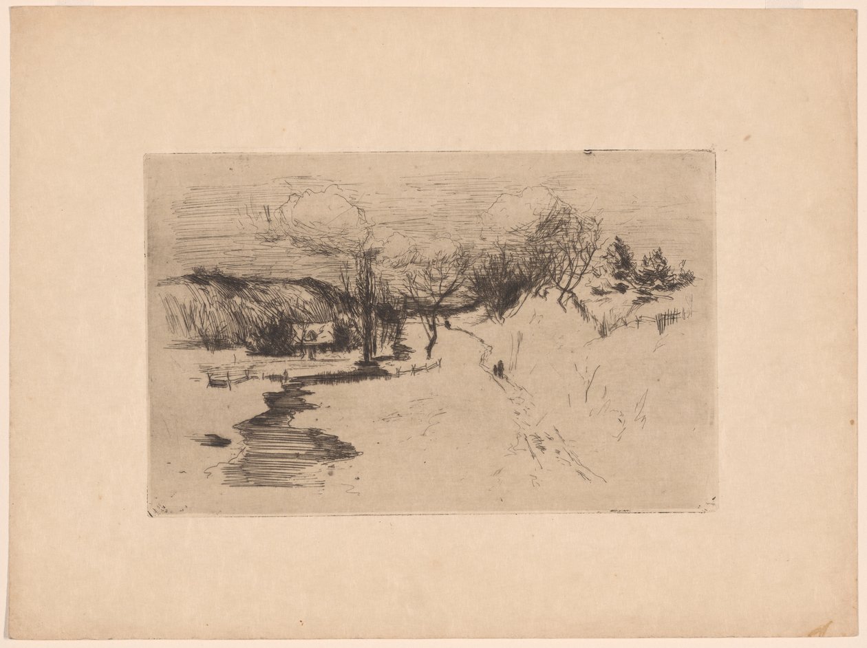 Havas táj alkotó: John Henry Twachtman