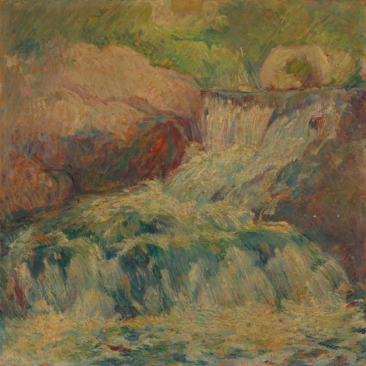 Vízesés alkotó: John Henry Twachtman