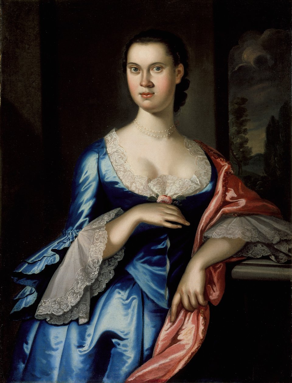 Elizabeth Chew Smith portréja, 1762 alkotó: John Hesselius