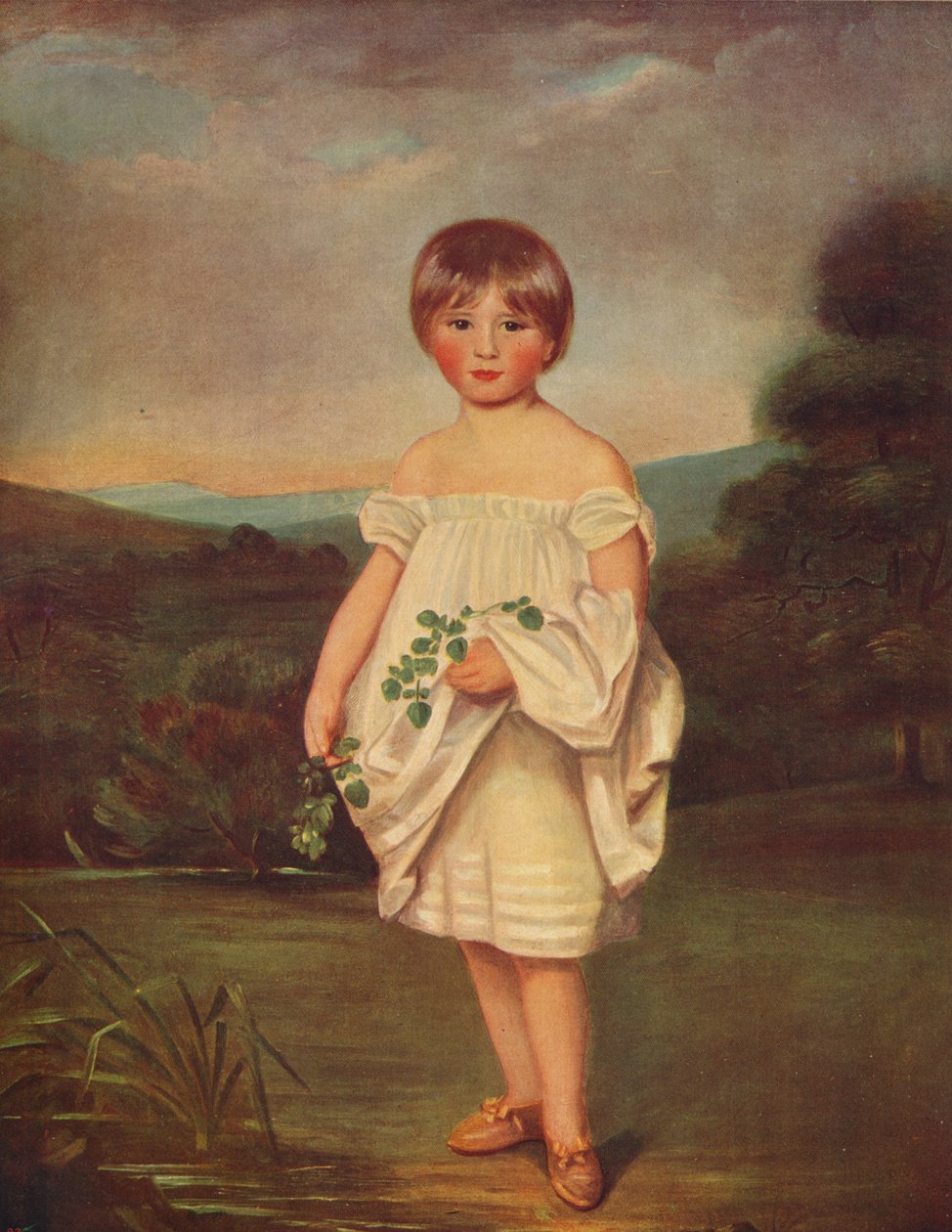 Miss Van Diest, c1800, c1915 alkotó: John Hoppner
