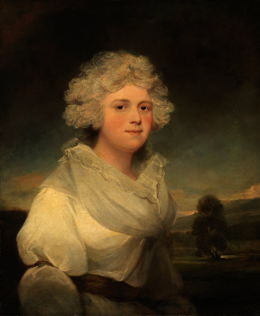 Mrs. Abington, 18. század vége – 19. század eleje. alkotó: John Hoppner