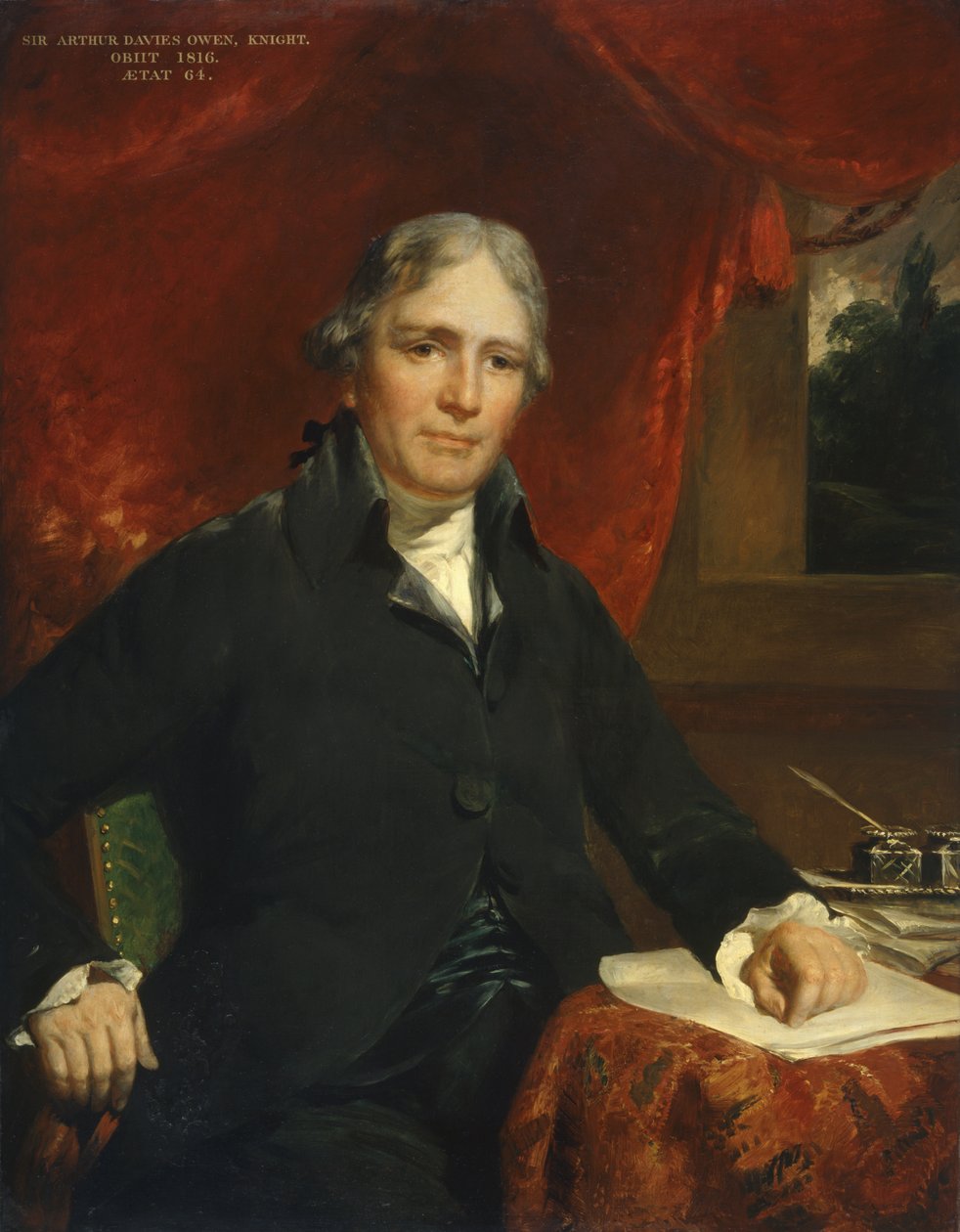 Sir Arthur Davies Owen, lovag alkotó: John Hoppner