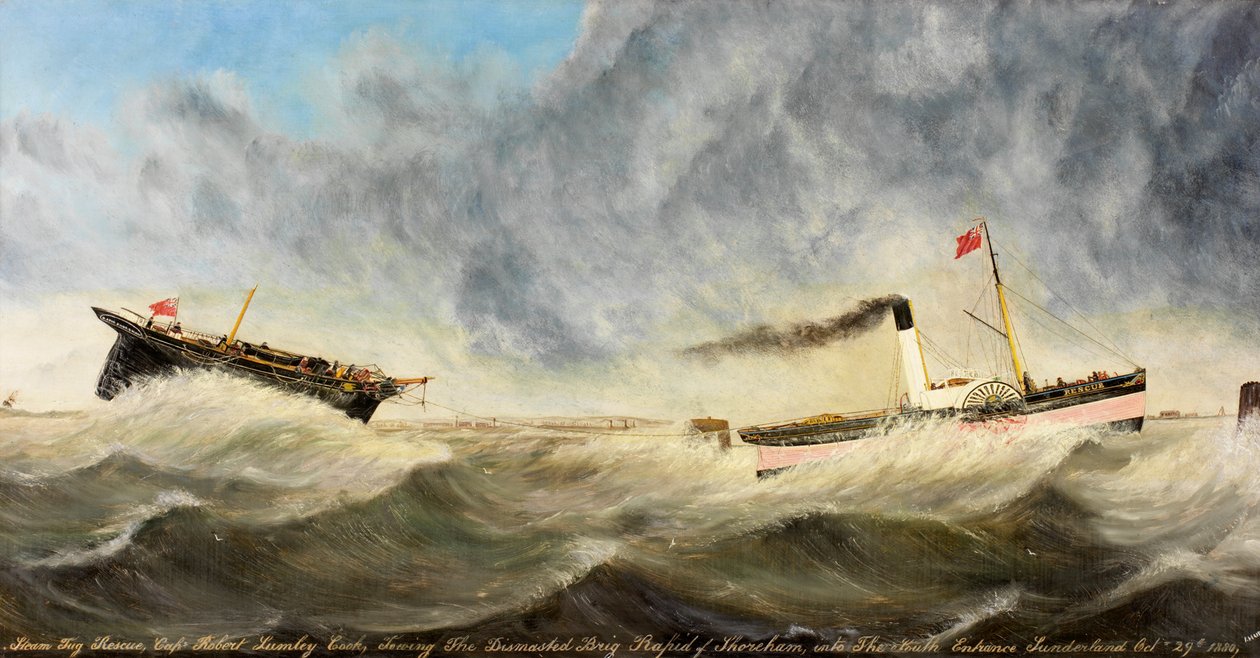 Steam Tug „Rescue” alkotó: John Hudson