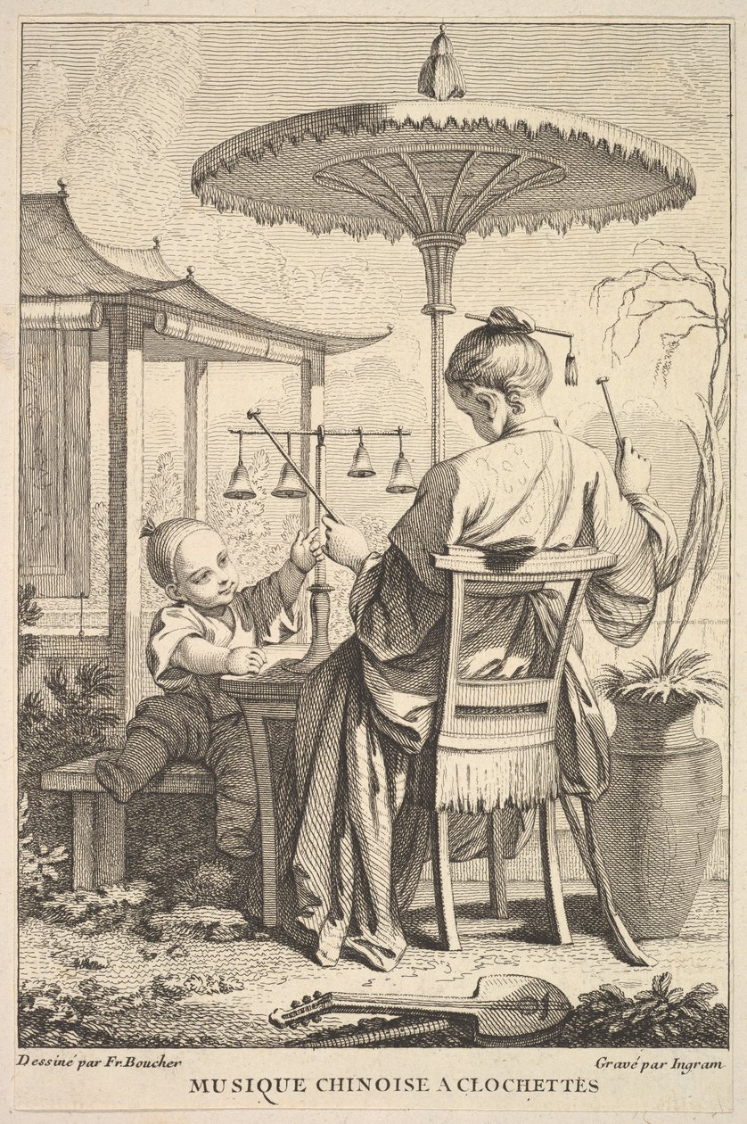 Kínai harangzene, 1741-63. alkotó: John Ingram