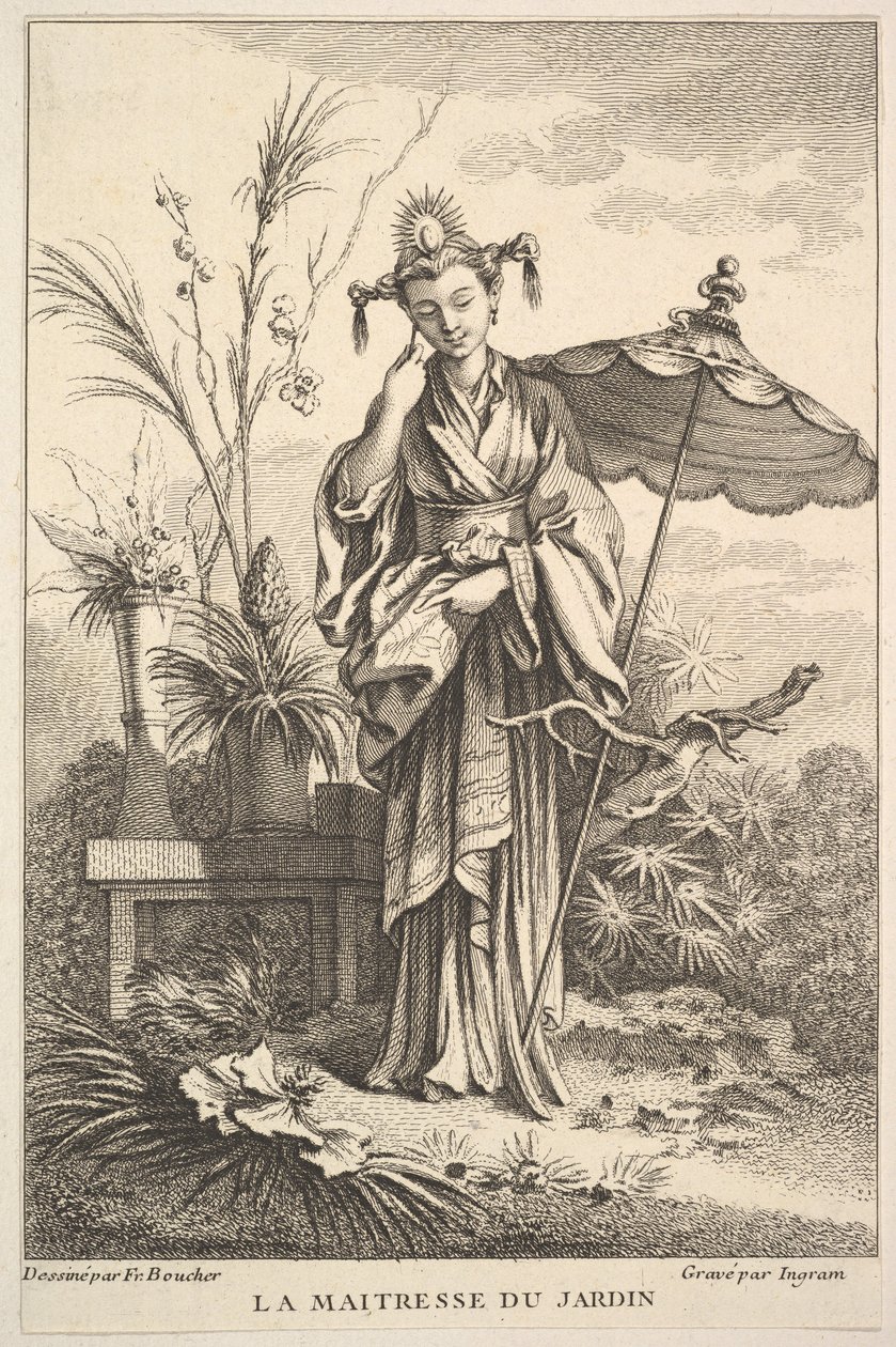 A kertész mester, 1741-63. alkotó: John Ingram