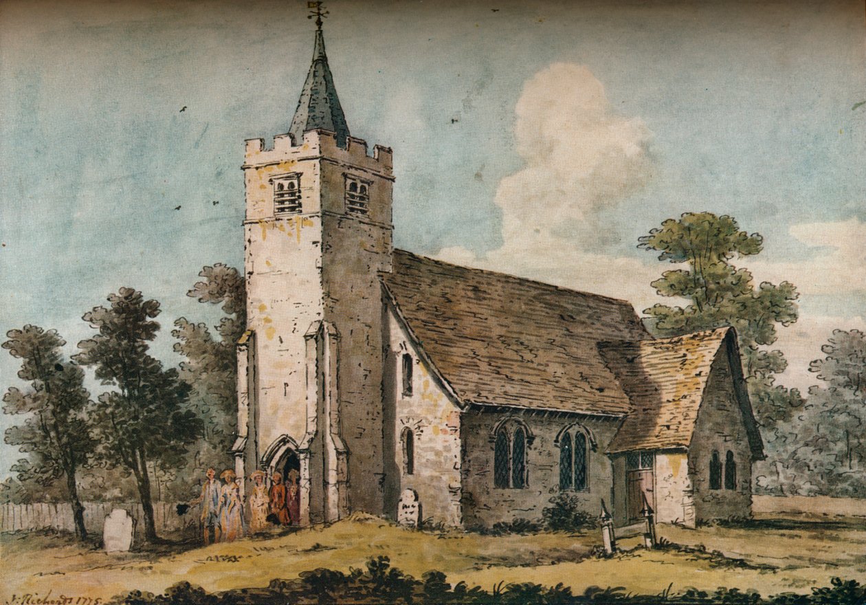 Hayes Church, Kent, 1775 alkotó: John Inigo Richards