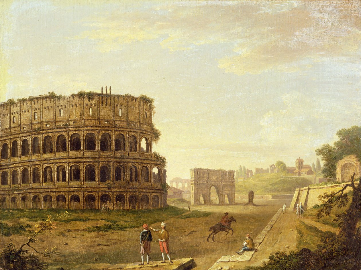 A Colosseum, 1776 alkotó: John Inigo Richards