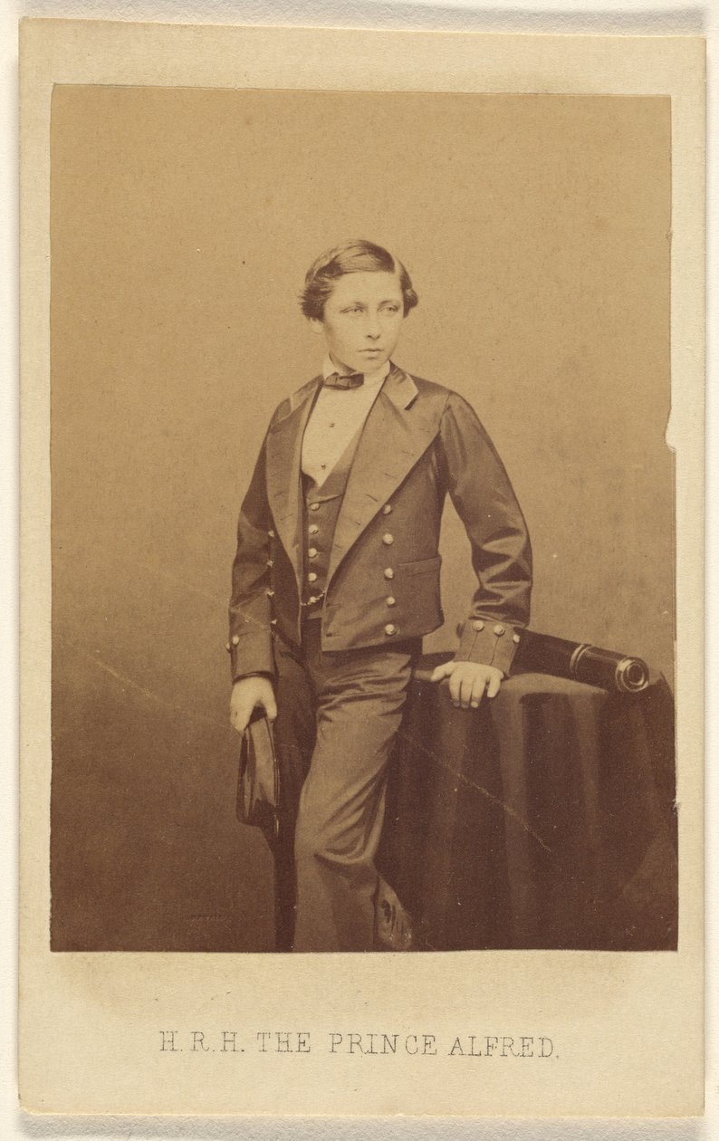 Őfelsége Alfréd herceg. alkotó: John Jabez Edwin Mayall
