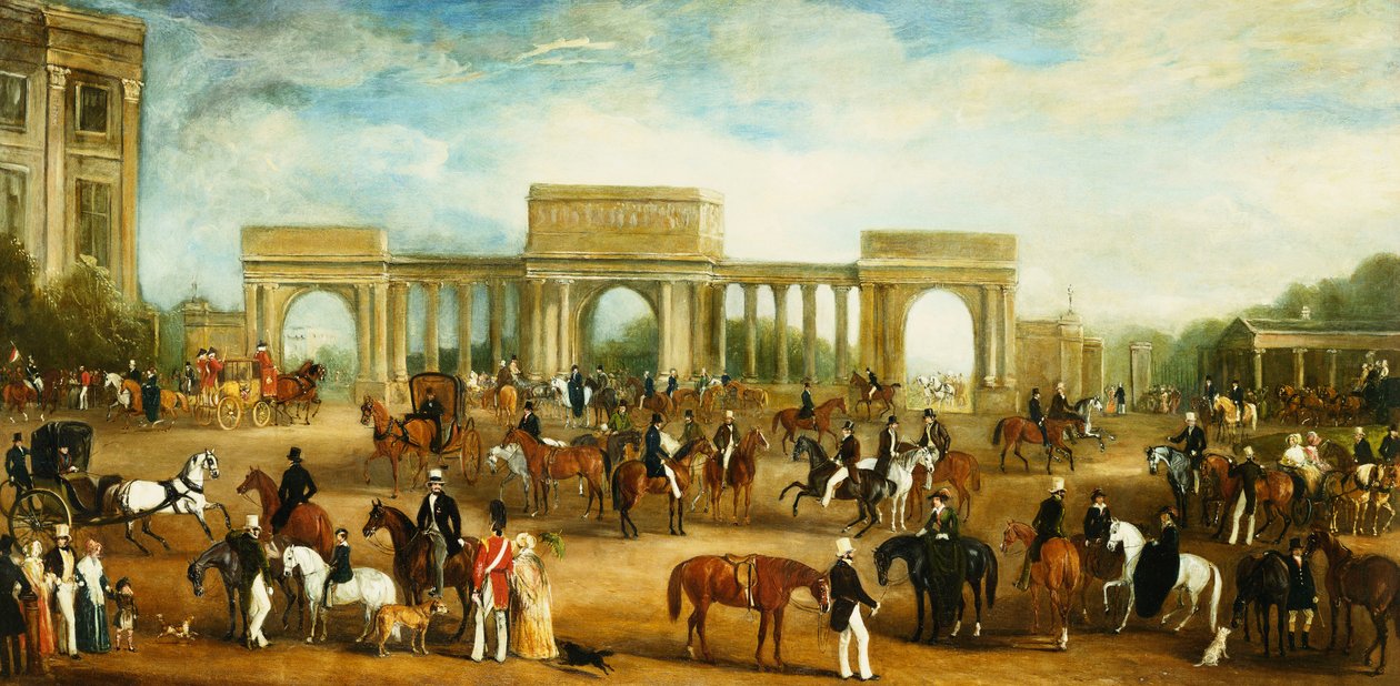 Hyde Park Corner, alkotó: John Jnr. Ferneley
