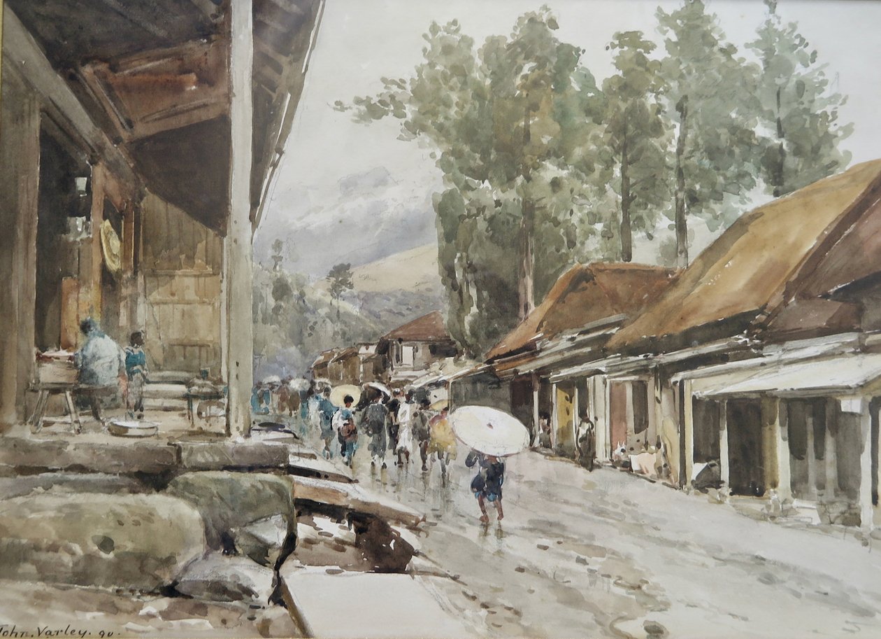 Egy esős nap Nikkóban alkotó: John Jnr. Varley