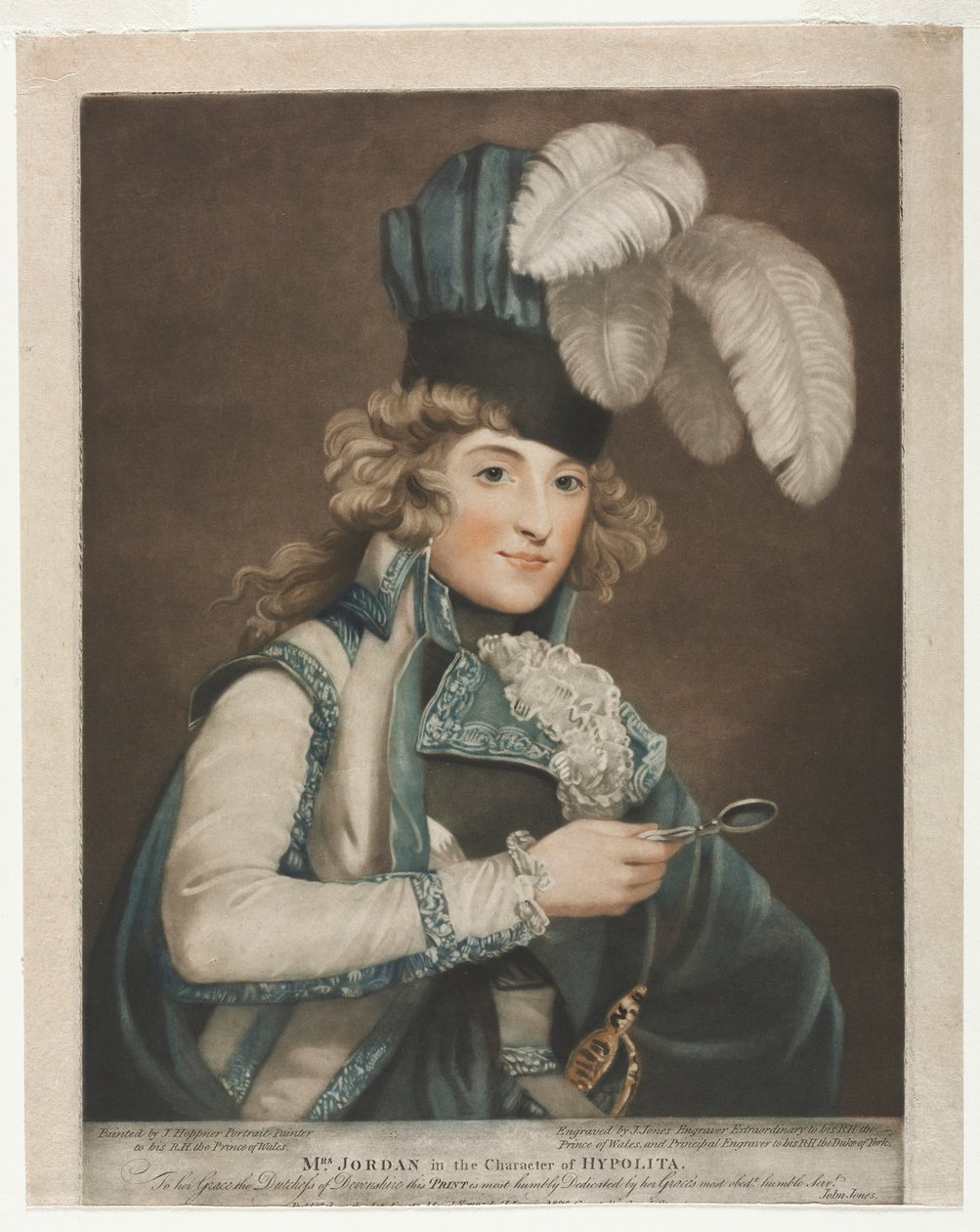 Dorothy Jordan, 1791. alkotó: John Jones