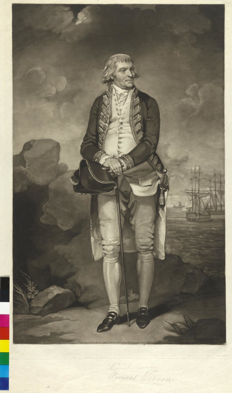 Edward Vernon alkotó: John Jones