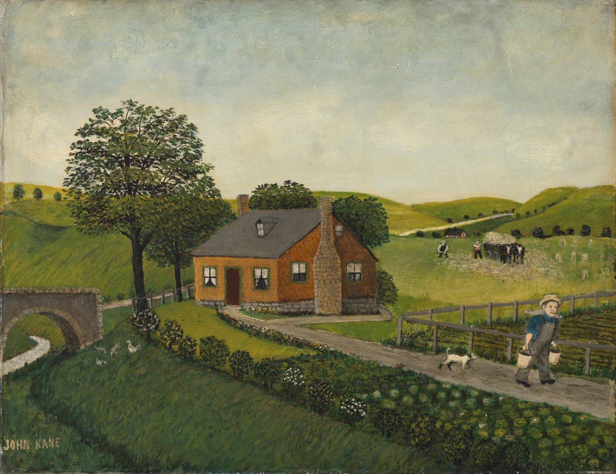 A farm alkotó: John Kane
