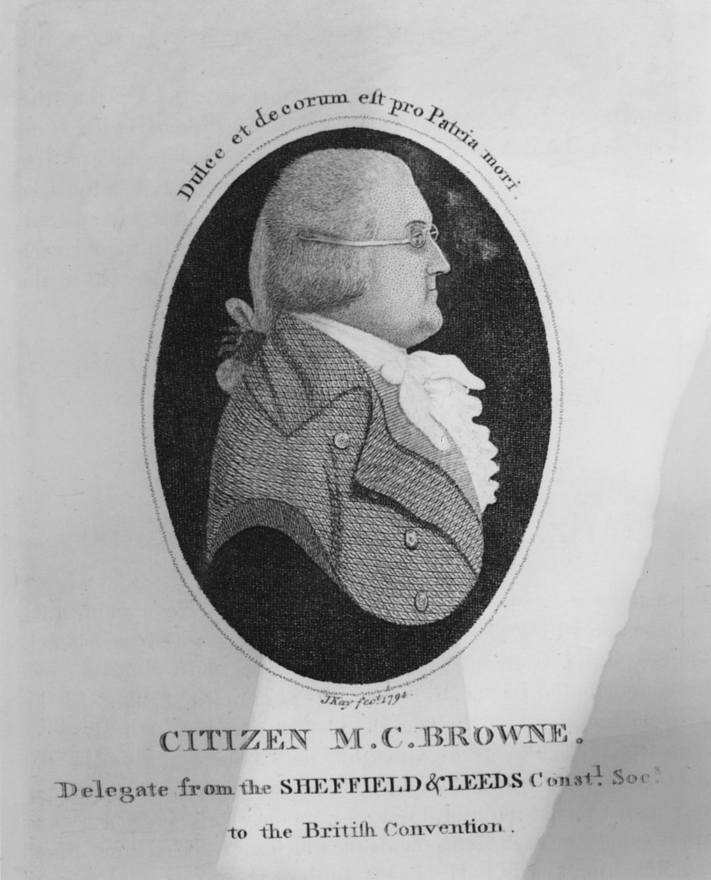 M.C.Browne polgár, 1794 alkotó: John Kay