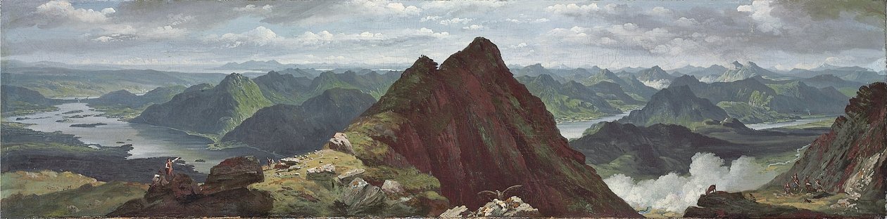 Kilátás a Loch Lomondra alkotó: John Knox