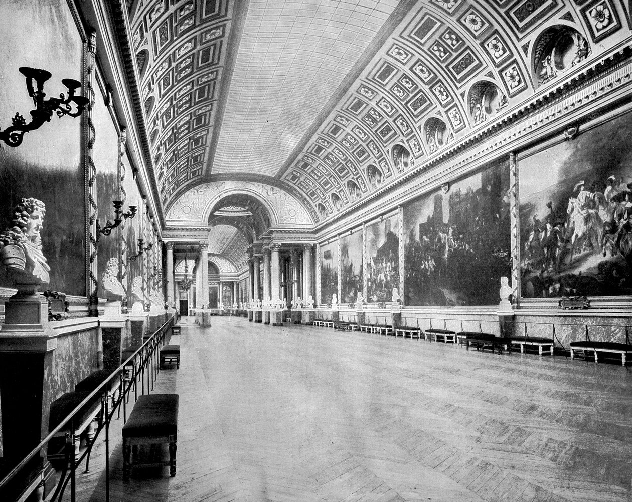 Csaták galériája, Versailles, Franciaország, 1893. alkotó: John L. Stoddard