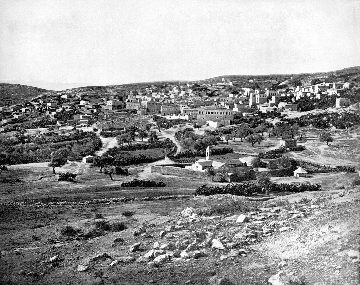 Názáret, Palesztina, 1893. alkotó: John L. Stoddard