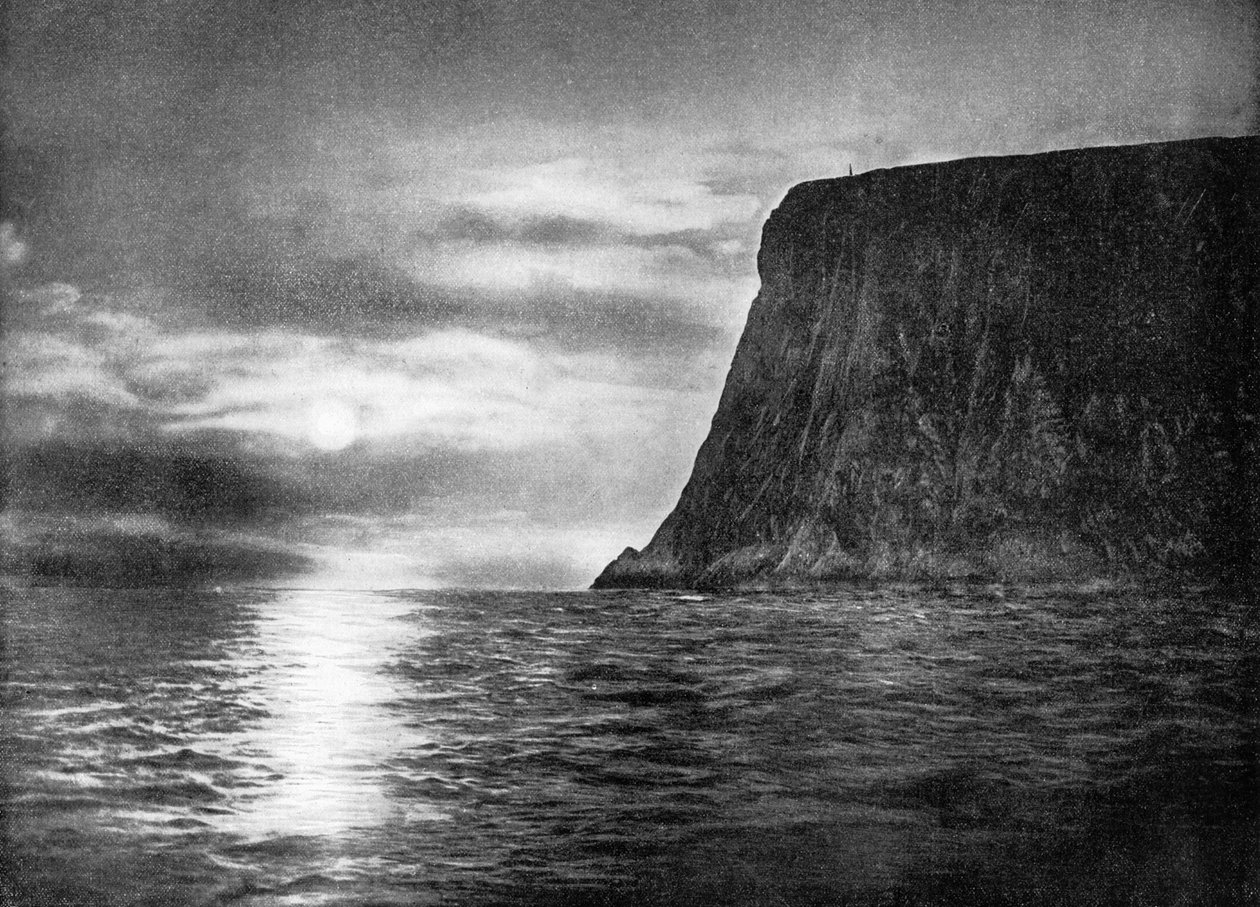North Cape, Norvégia, 1893. alkotó: John L. Stoddard