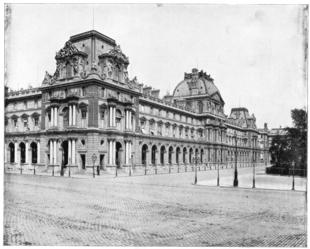 Louvre, Párizs, 19. század vége alkotó: John L. Stoddard