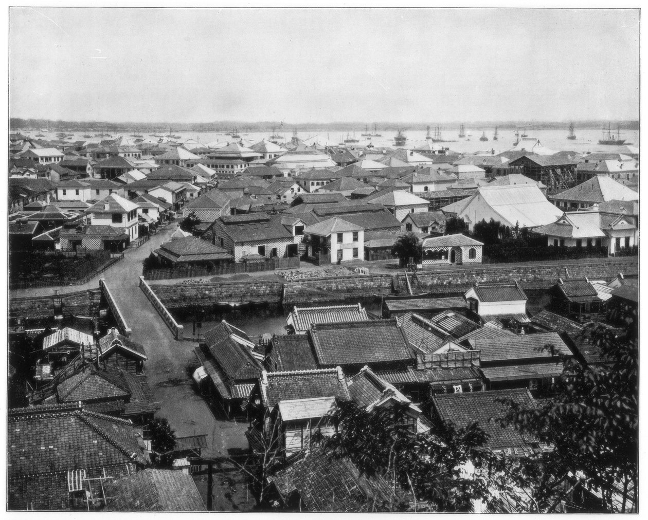 Yokohama, Japán, 19. század vége alkotó: John L. Stoddard