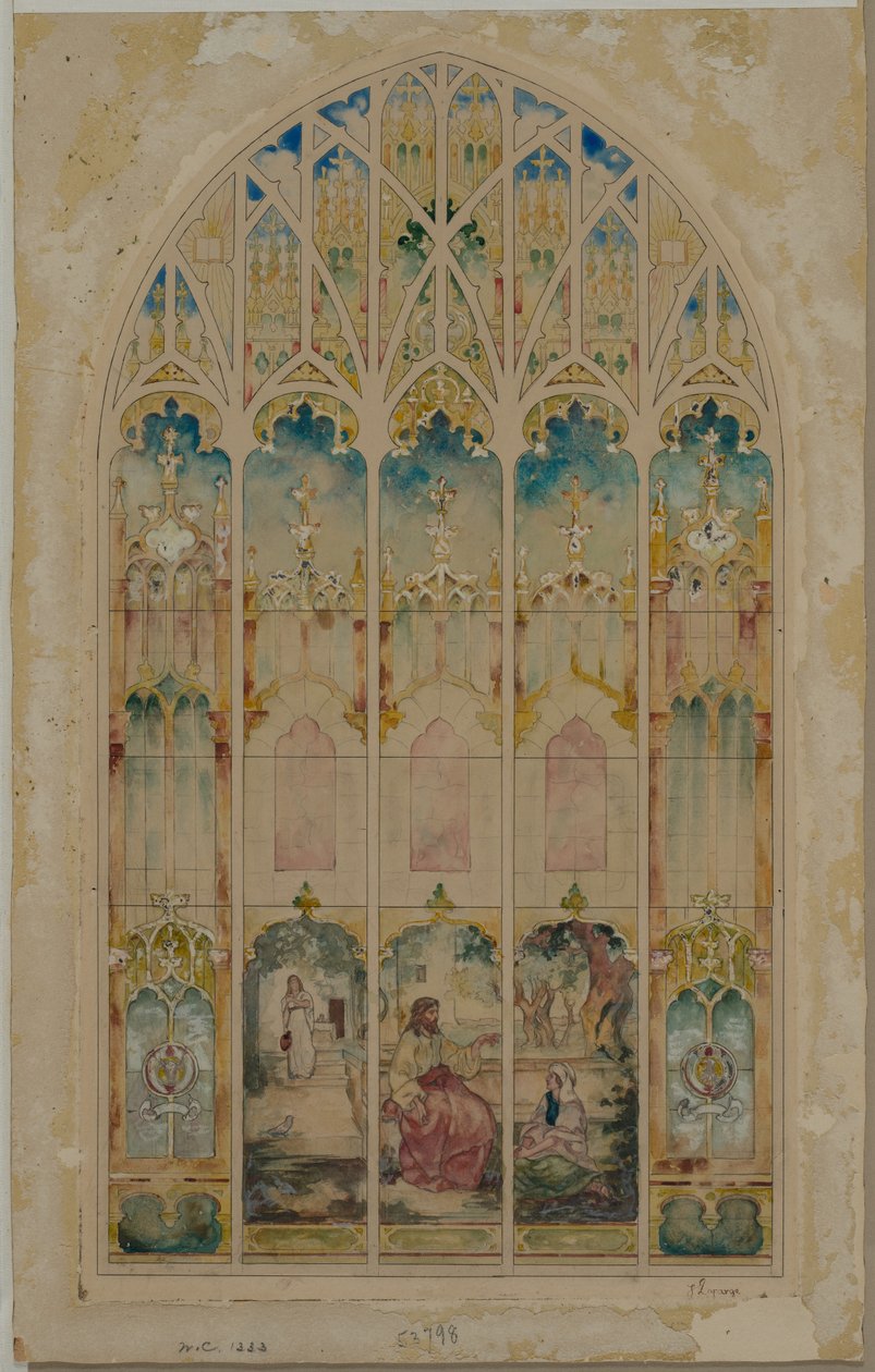 Kápolna ablak alkotó: John La Farge