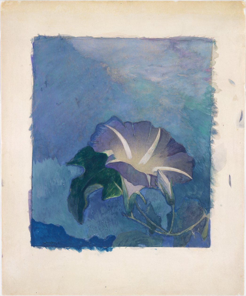 Nocturne, kb. 1885. alkotó: John La Farge